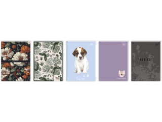 Brulion A7 80k. INTERDRUK mix kratka