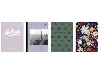 Zeszyt A5 80k. INTERDRUK mix g�adki