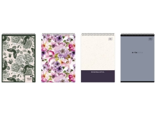 Ko�ozeszyt A5 100k. INTERDRUK spirala g�rna kratka