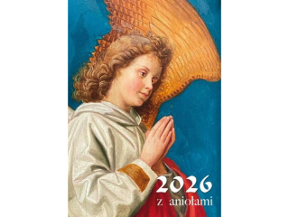 Kalendarz ścienny DIEC A4 Anioły 2026