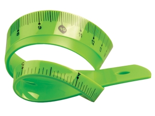 Linijka 20cm TETIS gi�tka zielona (BL020-ZB)