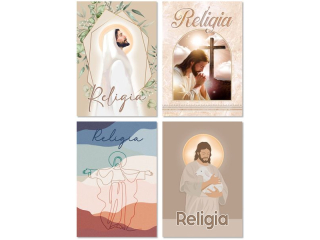 Zeszyt do religii DELTA A5 60k. kratka, z poddrukiem