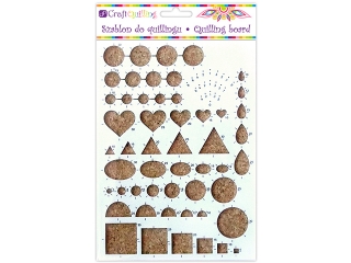 Szablon do quillingu DPCRAFT R�ne kszta�ty (QGSQ-002)