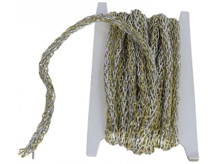 Ta�ma ozdobna PAULA 5y 6mm z�oto srebrna