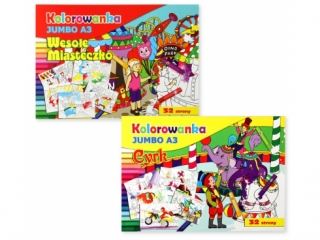 Ksi��eczka do kolorowania A3 Jumbo