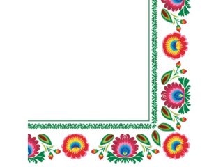 Serwetki DAISY og�lne 012601 „Folkowy Wz�r”