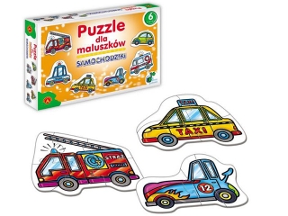 Puzzle   "dla maluszk�w" ALEXANDER Samochodziki
