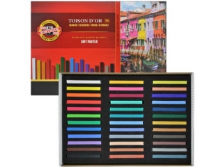 Pastele suche KOH-I-NOOR Toison D'or 36 kolor�w