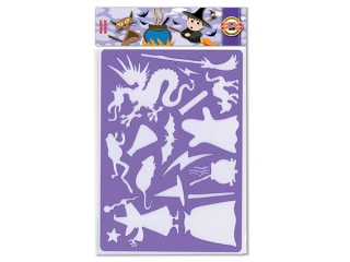 Szablon KOH-I-NOOR 27x20 cm - Czary-Mary