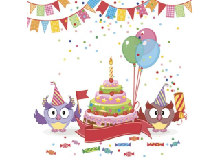 Serwetki DAISY og�lne 026901 „Urodzinowe S�wki”