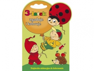 Ksi��ka SKRZAT 3-latek zgaduje i koloruje ISBN: 978-83-7437-