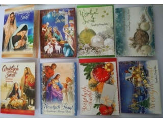 Karnet świąteczny AGAMIS B6 brokat