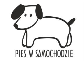 Naklejka na samoch�d pies ma�y