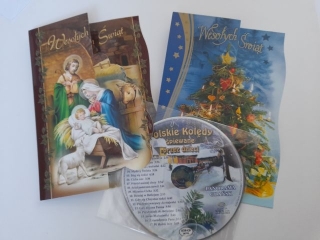 Kartki witeczny PANORAMA pyta CD z koldami