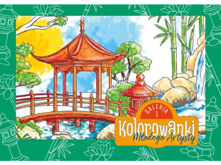 Kolorowanka A4 Modego Artysty - Galeria 1 GAL-001 "Architektura"