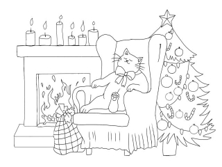 Kolorowanka A4 Modego Artysty - Galeria 10 GAL-003 "Boe Narodzenie"