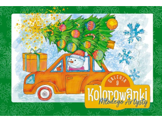 Kolorowanka B5 Modego Artysty - Galeria 9 GAL-107 "Boe Narodzenie"
