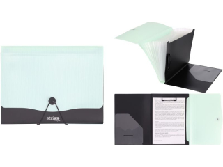 Teczka PP A4 13 przek�adek STRIGO VFILE mi�towa