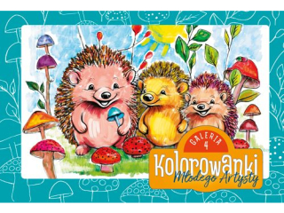 Kolorowanka B5 Modego Artysty - Galeria 4 GAL-102 "Sodkie zwierzaczki"