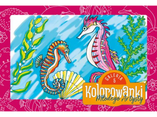 Kolorowanka B5 Modego Artysty - Galeria 5 GAL-103 "Morski wiat"