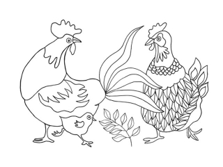 Kolorowanka B5 Modego Artysty - Galeria 3 GAL-101 "Ptaki"