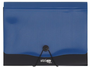 Teczka PP A4 13 przek�adek STRIGO VFILE granatowa