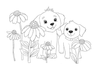 Kolorowanka B5 Modego Artysty - Galeria 6 GAL-104 "Koteczki i Pieseczki"