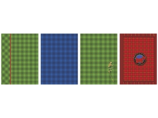 Brulion B5  96k. KRESKA twarda oprawa