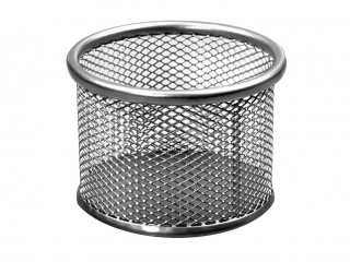 Przybornik okr�g�y �redni TETIS czarny