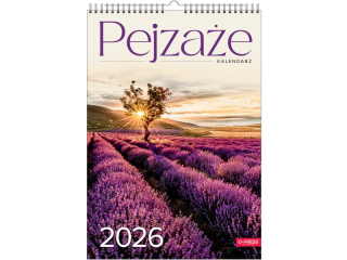 Kalendarz cienny O-PRESS A3 Pejzae 2026