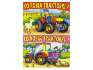 Kolorowanka KRZESIEK A5 16k. Co robi� traktorki mix
