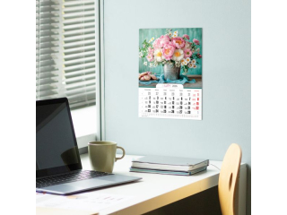 Kalendarz cienny O-PRESS A4 Bukiety 2026