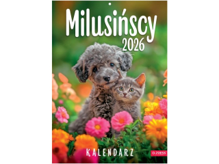 Kalendarz ścienny O-PRESS A4 Milusińscy 2026