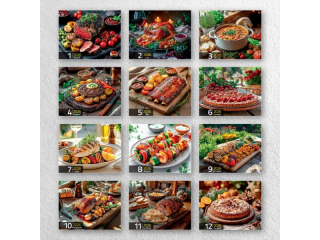 Kalendarz cienny O-PRESS A4 Kuchnia Polska 2026