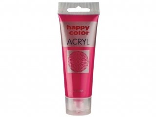 Farba akrylowa 75 ml, ciemnor�owy, Happy Color