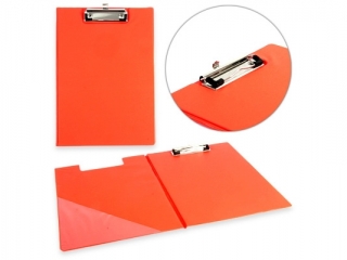 DESKA A4 Z KLIPEM ZAMYKANA 913039-RD CZERWONA