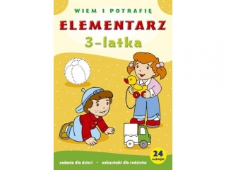 Ksi��ka SKRZAT Wiem i potrafi� - Elementarz 3-latka ISBN: 97