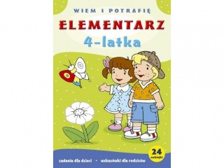 Ksi��ka SKRZAT Wiem i potrafi� - Elementarz 4-latka ISBN: 97