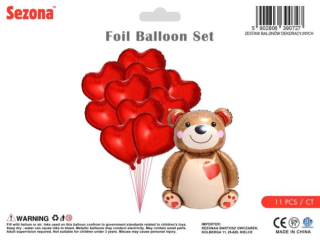 Balon Mi� z Sercami