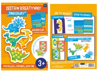 Zestaw kreatywny INTERDRUK Dinozaury