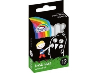 Kreda bia�a szkolna 12 szt. Fiorello