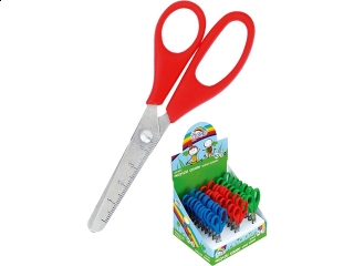 No�yczki 13cm Fiorello 5,25 GR-1502 Z LINIJK�  A`30 display