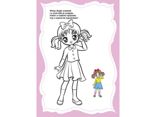 Kolorowanka KRZESIEK A4 16k. Przyjaci�ki mix