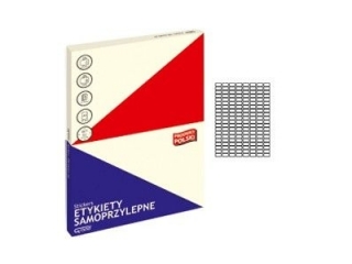 Etykiety samoprzylepne Grand 34 rodzaje 1 op. 100 ark. A4 41