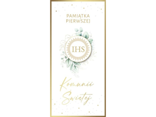 Kartki karnet DL-181 Komunia