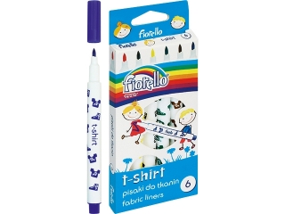 Pisaki FIORELLO T-Shirt - do tkanin  6 kolor�w (GR-F125)
