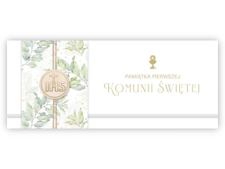 Kartki karnet - koperta na pieni�dze KP-236 Komunia