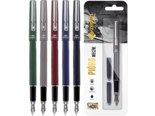 Pióro wieczne ZENITH Omega Chrome + 2 naboje atramentowe -