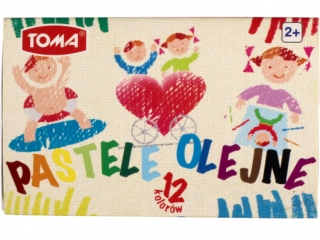 Pastele olejne TOMA 12 kolor�w