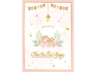 Kartki karnet GM-1171 Chrzest �wi�ty